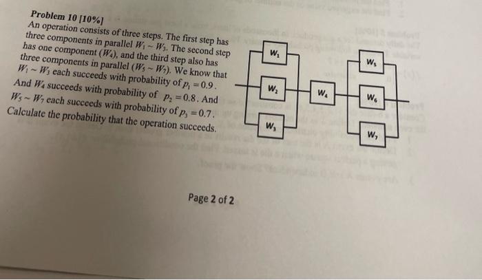 Solved Problem 10[10%] An operation consists of thicee | Chegg.com
