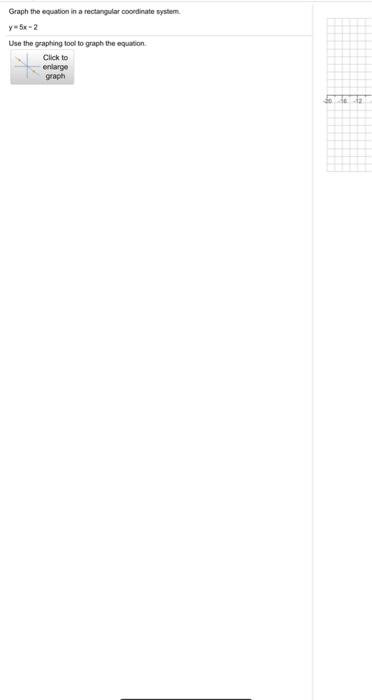 Solved Graph the equation in a rectangular coordinate system | Chegg.com