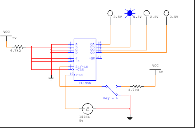 テレサ Solved 3. 74195 ﻿Parallel access shift register.The 74195