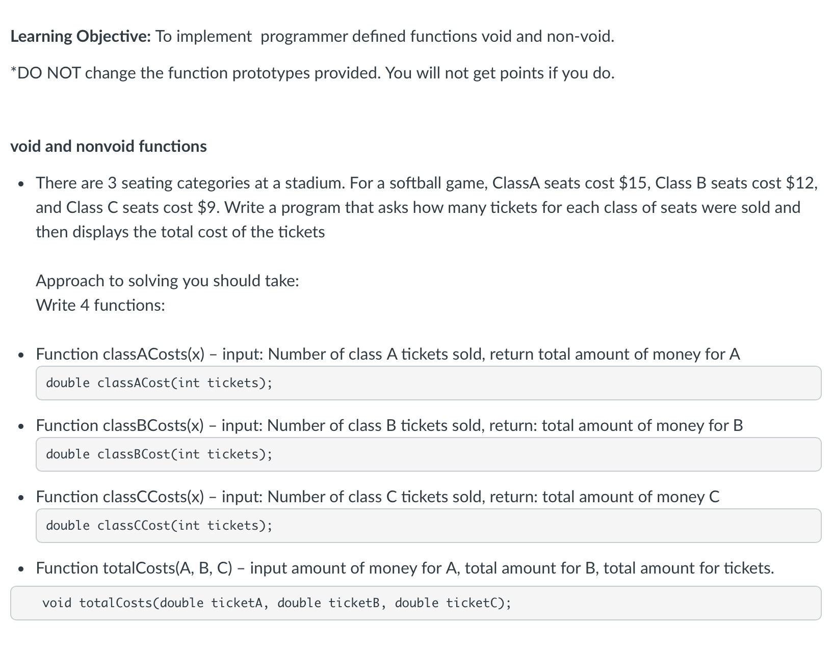 Solved c++ Learning Objective: To implement programmer | Chegg.com