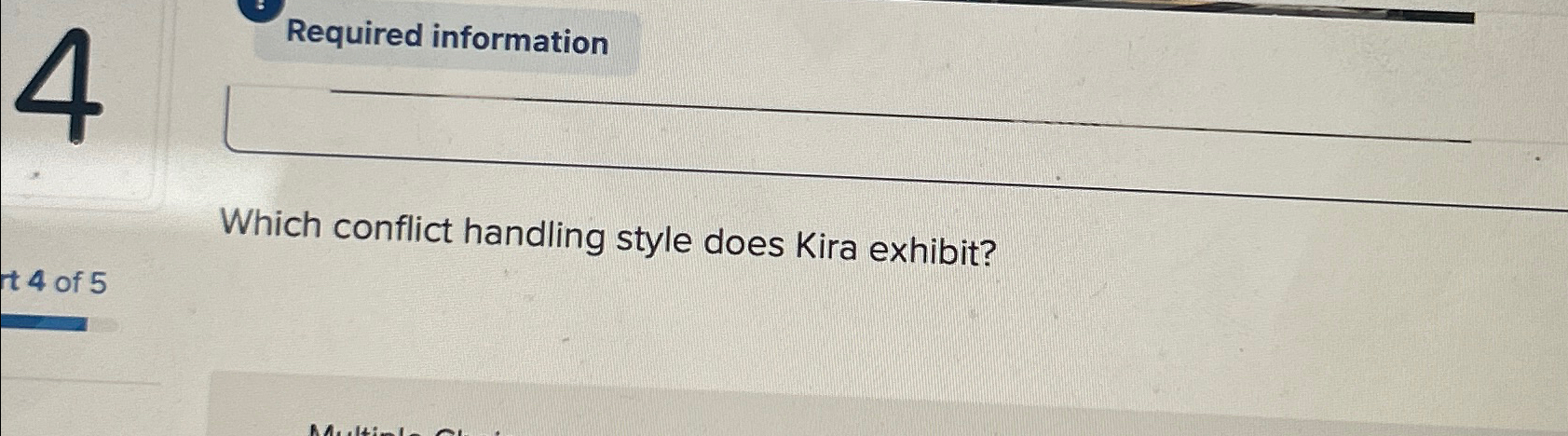 Which Conflict Handling Style Does Kira Exhibit -Leadership Lessons from Fiction