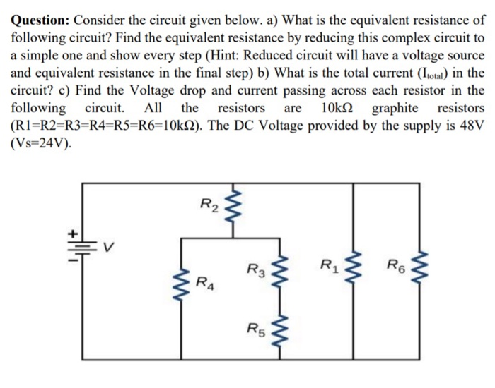 Solved Question: Consider the circuit given below. a) What | Chegg.com