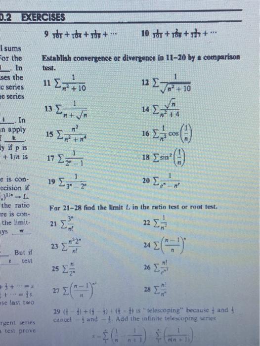 Solved BE 0.2 EXERCISES 9 τοτ + τσι + Ιοτ + 10 τοτ + Του + 1 | Chegg.com