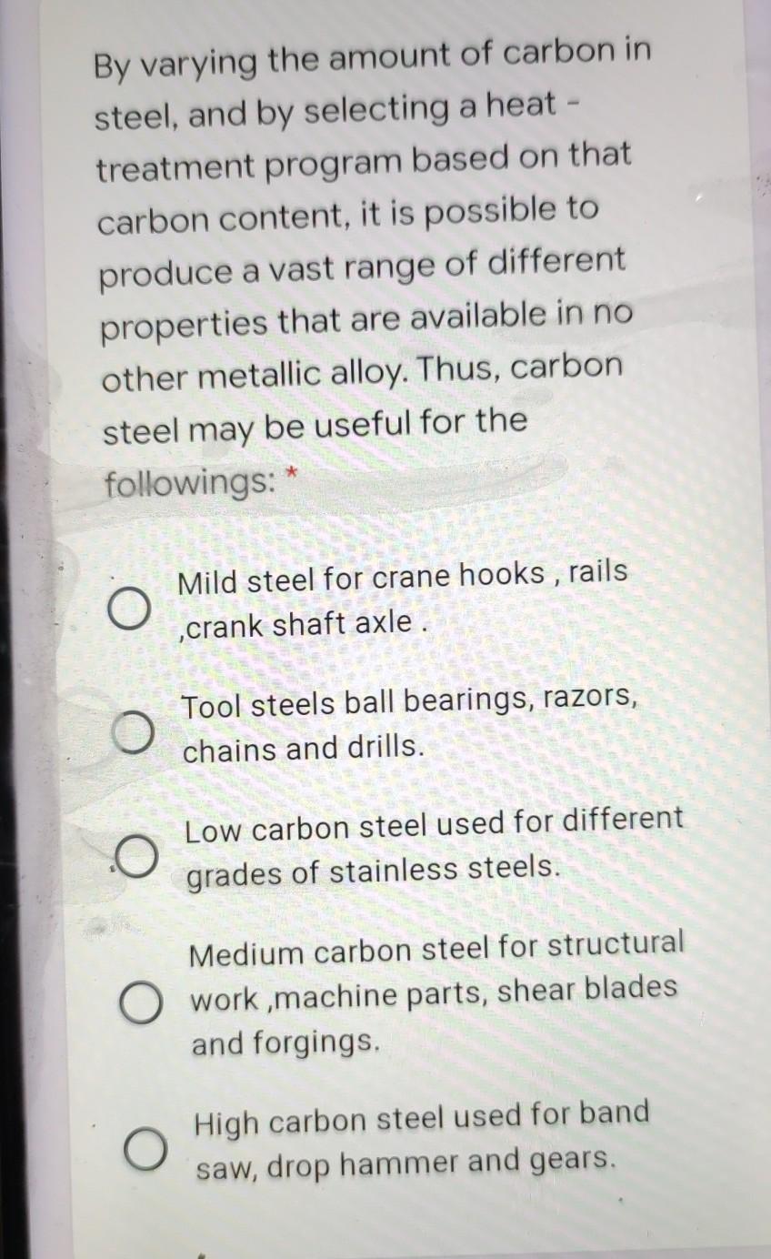 Carbon Steel Range: High vs Low