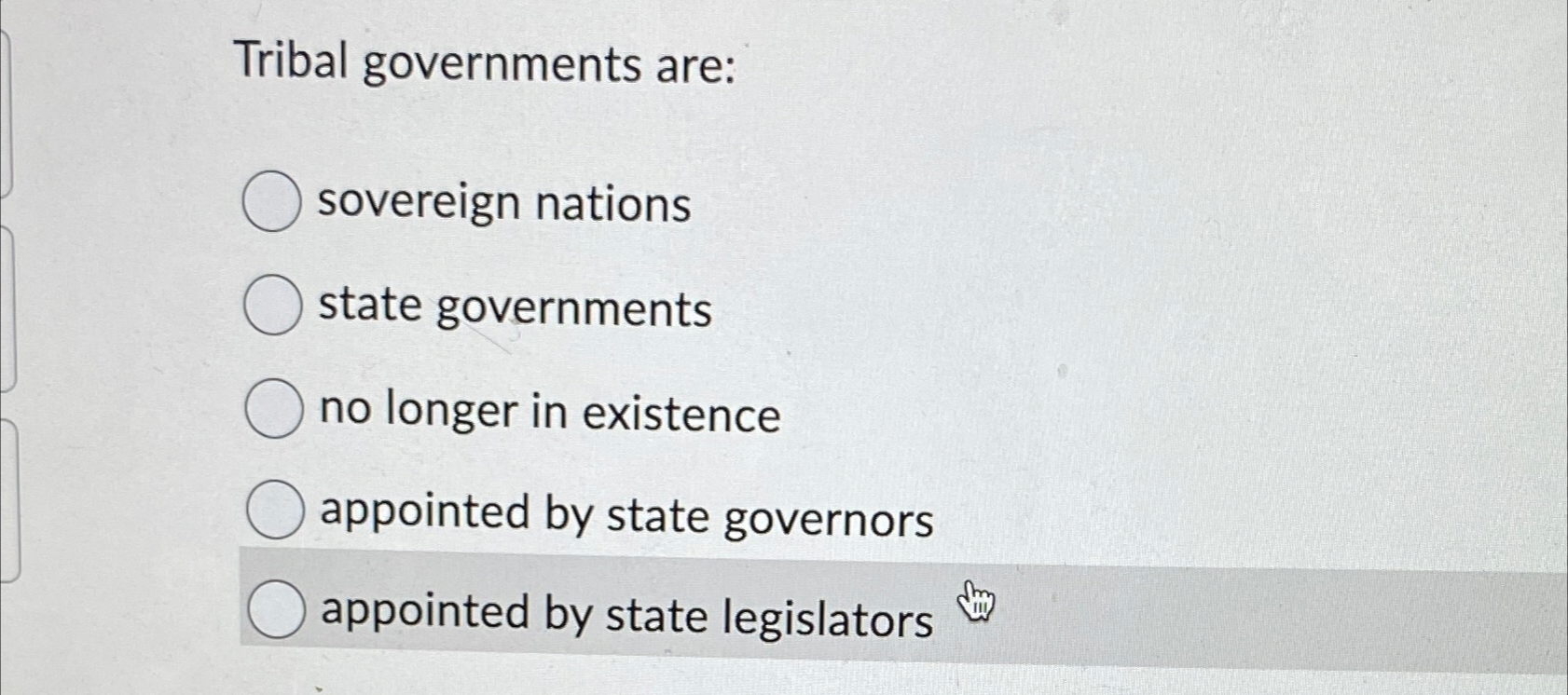 Inherent Sovereign Rights Tribal Nations
