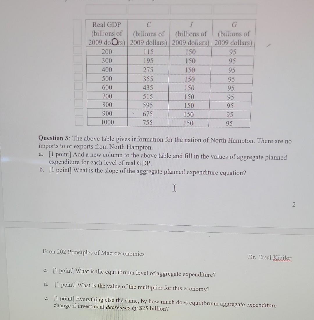 Solved please answer question 3. A-E. For A only add one new | Chegg.com