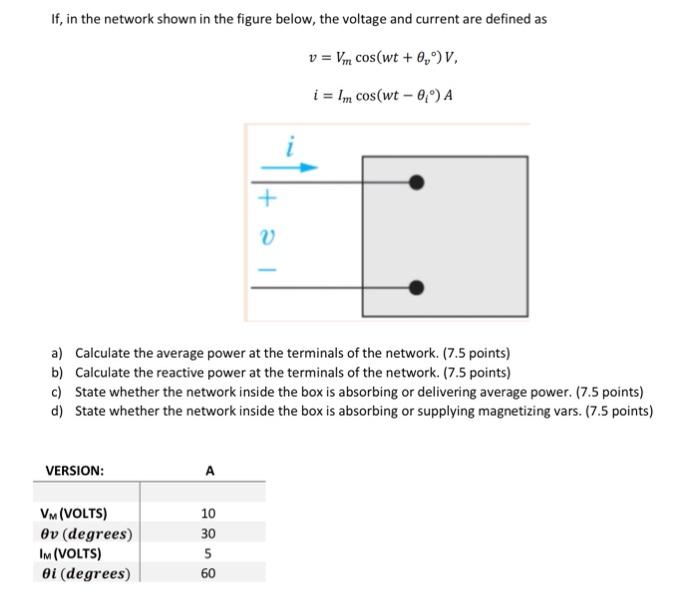 Solved If, in the network shown in the figure below, the | Chegg.com