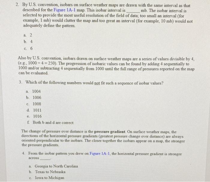 solved-the-figure-1a-1-surface-map-shows-air-pressure-in-chegg