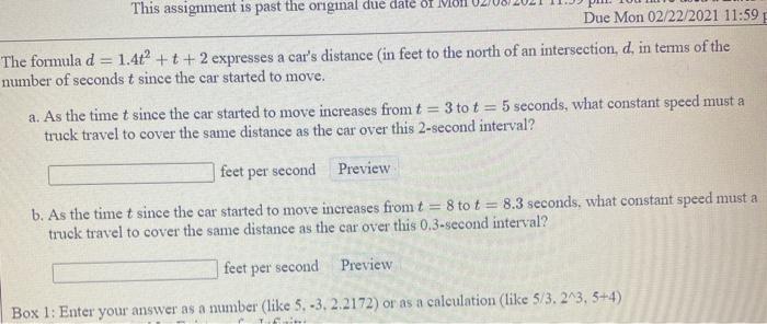 Solved This assignment is past the original due date of MOH | Chegg.com