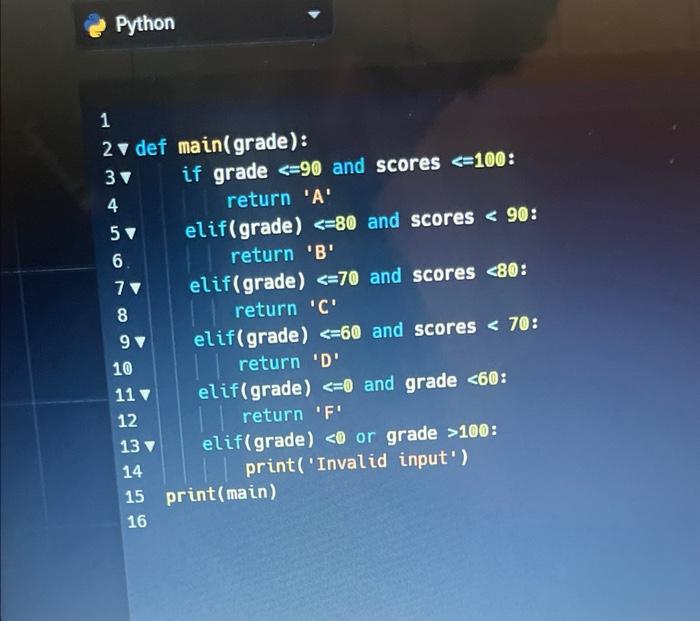 Solved im not sure what im doing wrong it runs with no | Chegg.com