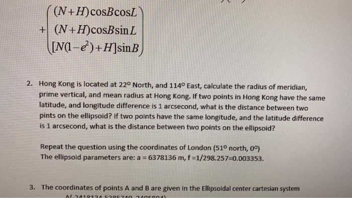 Sies Exercise Three 1 Derive The Following Transf Chegg Com