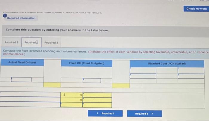 Solved Use The Following Information For The Exercises | Chegg.com