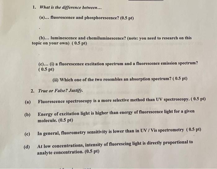 What is the difference between fluorescence phosphorescence and