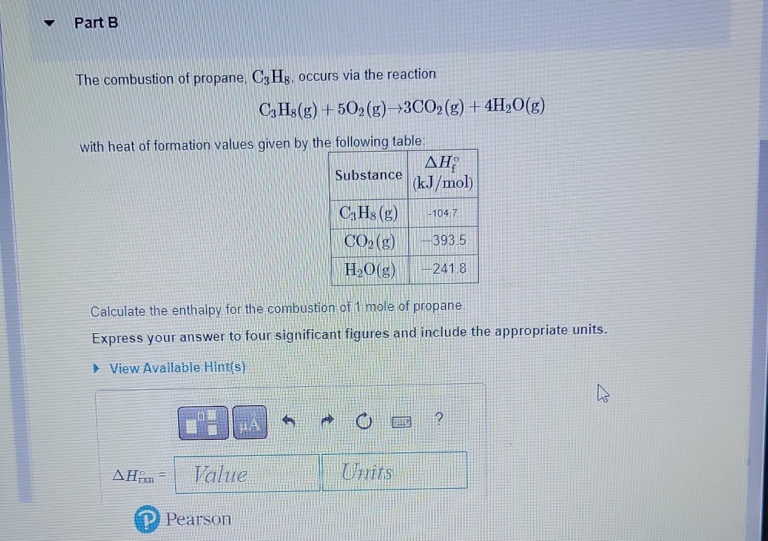 Solved The standard heat of formation Hf is defined as Chegg com