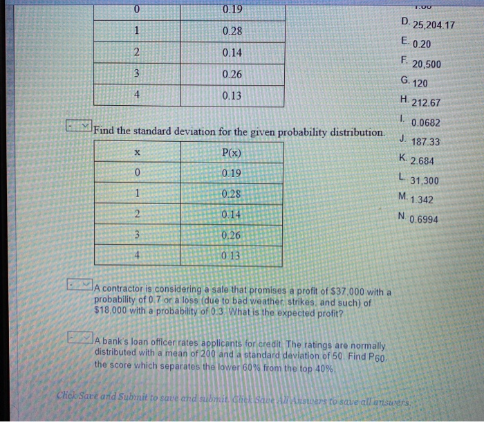 Solved A 9 500 B 0 061 C 1 86 Choose The Best Answer Fi Chegg Com