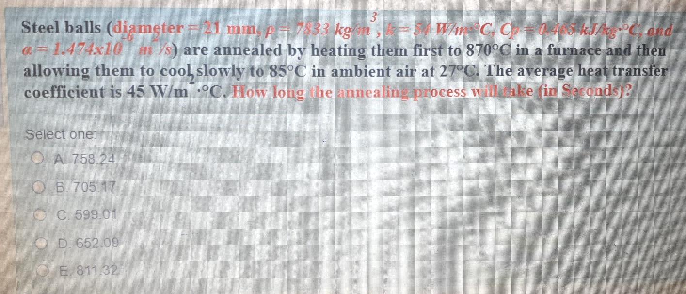 Solved 3 Steel Balls (diameter = 21 Mm, P = 7833 Kg M , K = 