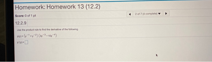 Solved Homework: Homework 13 (12.2) 6 of 7 (4 complete) | Chegg.com