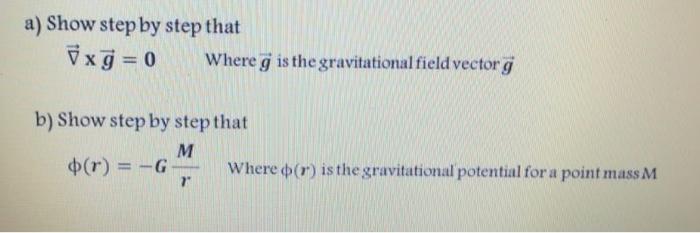 Solved A Show Step By Step That Exg 0 Where G Is The G Chegg Com