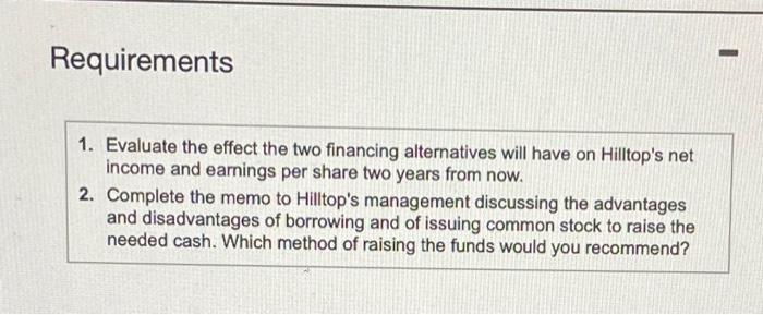 Solved More Info The Board Of Directors Is Considering | Chegg.com