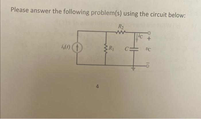 Solved Please answer the following problem(s) using the | Chegg.com