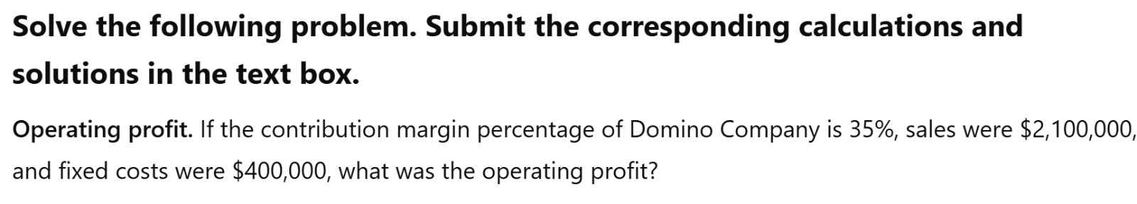 Solved Solve the following problem. Submit the corresponding | Chegg.com