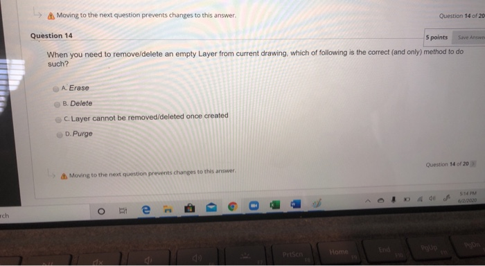 A Moving To The Next Question Prevents Changes To Chegg 