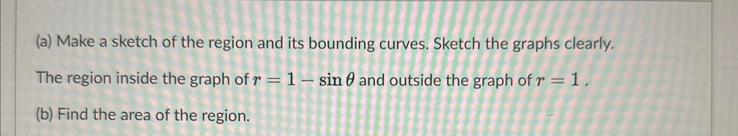 [Solved]: (a) Make a sketch of the region and its bounding c