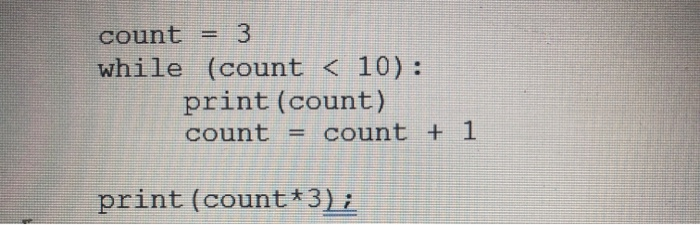 Solved count = 3 while (count