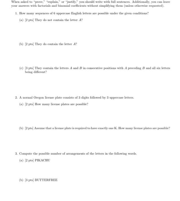 Solved When asked to 