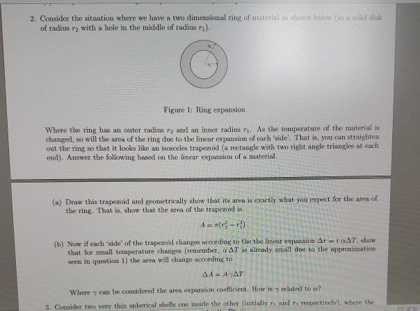 Solved 2. Consider the situation where we have a two | Chegg.com