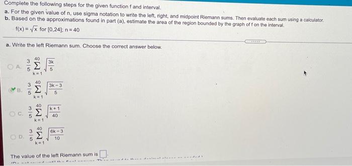 Solved Complete the following steps for the given function f | Chegg.com