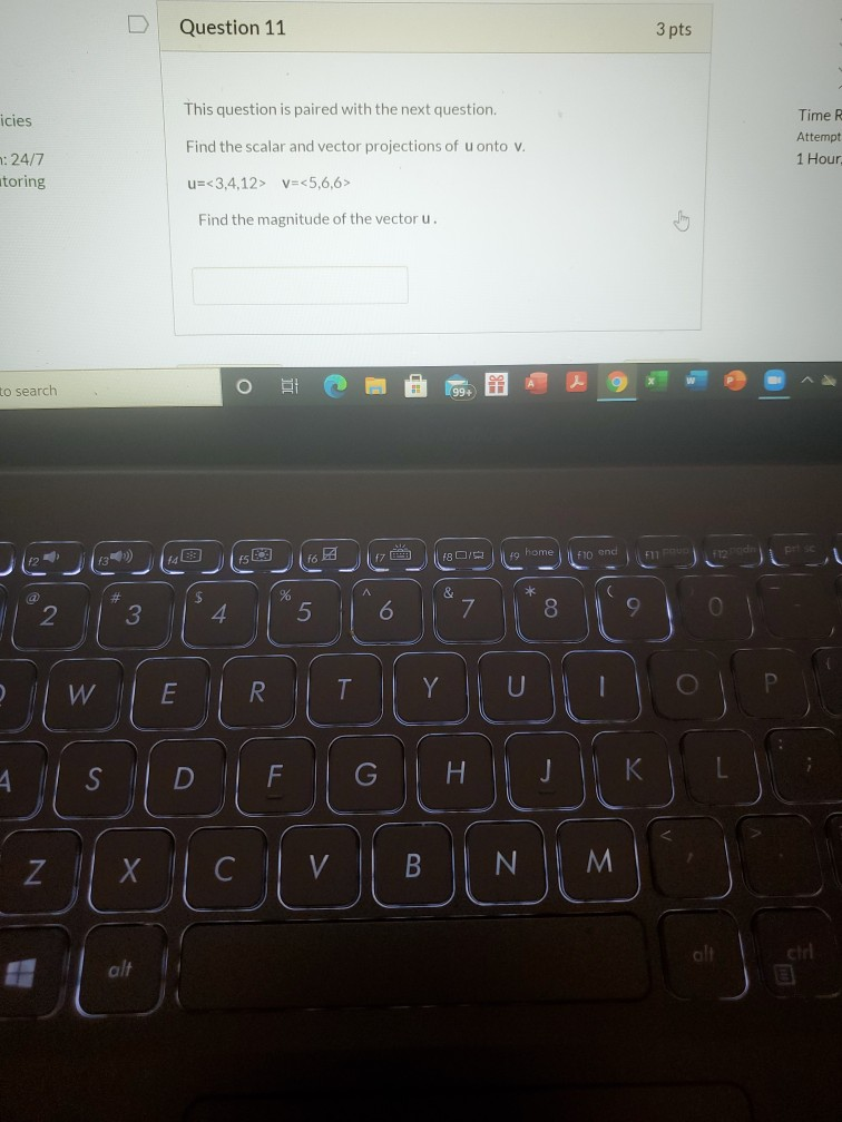 Solved Question 11 3 pts This question is paired with the | Chegg.com