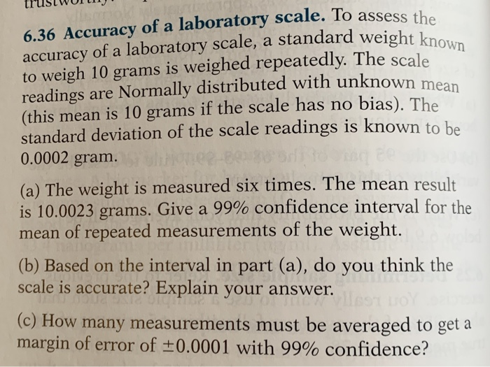 How to Judge Scale Accuracy - Tovatech