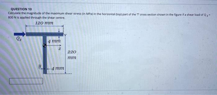 Solved Calculate the second moment of area 1 zz for the | Chegg.com