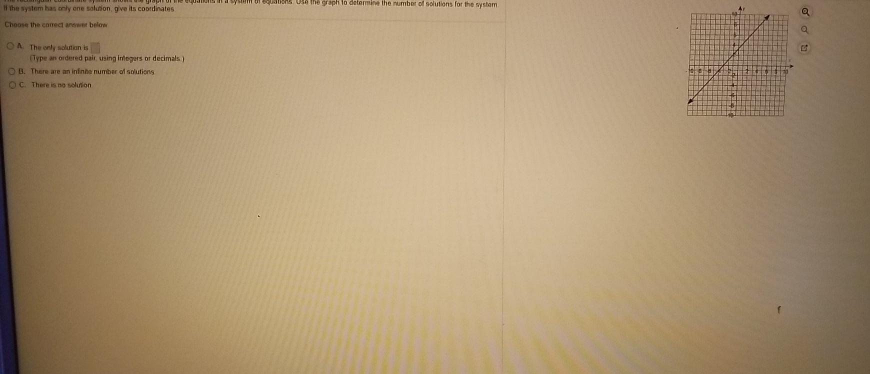Solved The rectangular coordinate system shows the graph of | Chegg.com