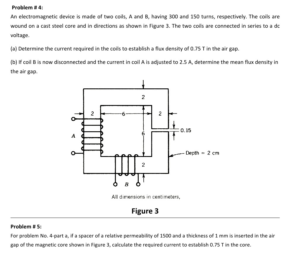 Problem 4 An device is made of two