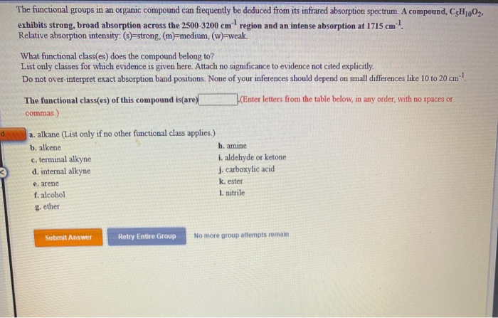 solved-the-functional-groups-in-an-organic-compound-can-chegg