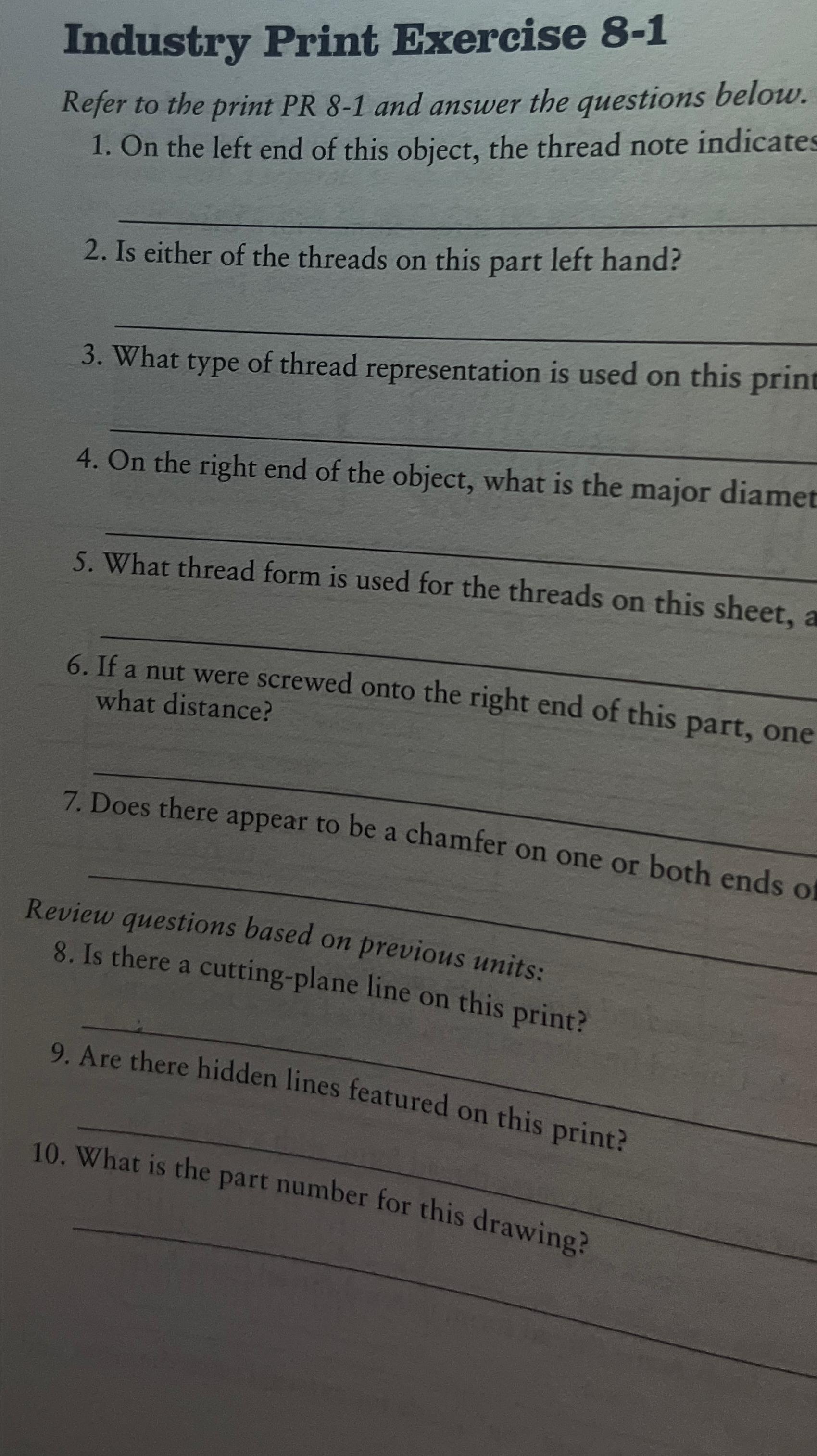 Solved industry print exercise 8 1refer to the print pr 8 1 chegg