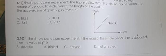 torsional pendulum experiment viva questions with answers