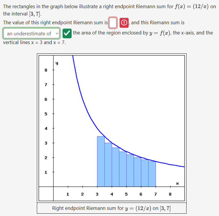 Solved The rectangles in ﻿the graph below illustrate a right | Chegg.com