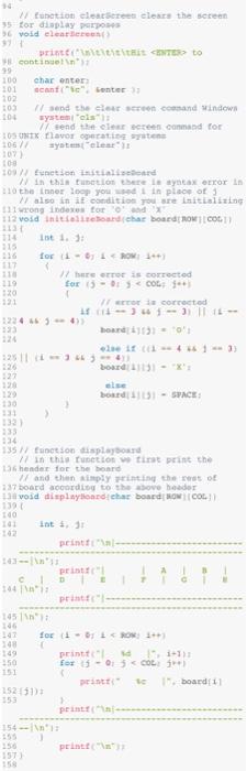 Solved C ProgrammingPlease complete 1 to 11 in the | Chegg.com