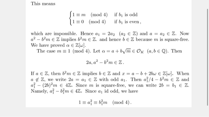 Problem 17 24 Let M 0 1 Be A Square Free Chegg Com