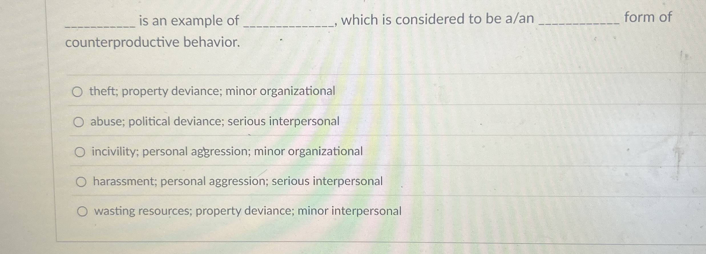 is an example of ﻿which is considered to be a/an | Chegg.com