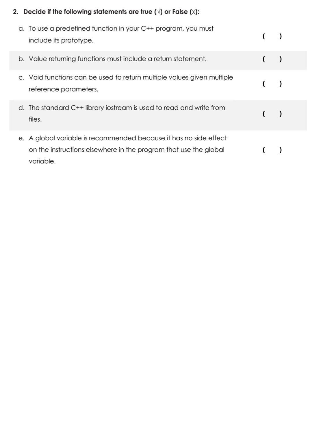 solved-2-decide-if-the-following-statements-are-true-or-chegg