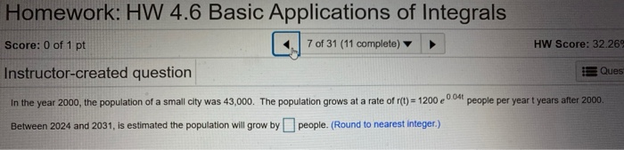 6.7 integration by substitution homework answer key picture