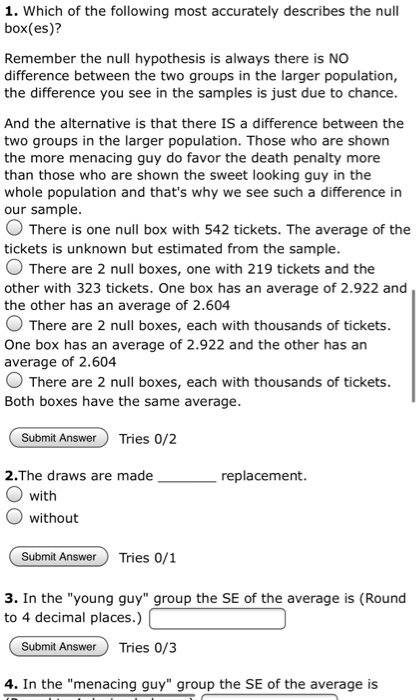 randomized experiment statistics