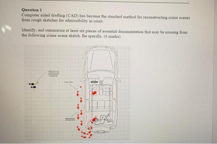 Question 1 Computer aided drafting (CAD) has become | Chegg.com