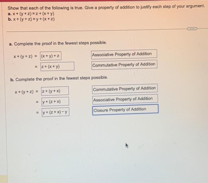 Solved Show That Each Of The Following Is True. Give A | Chegg.com