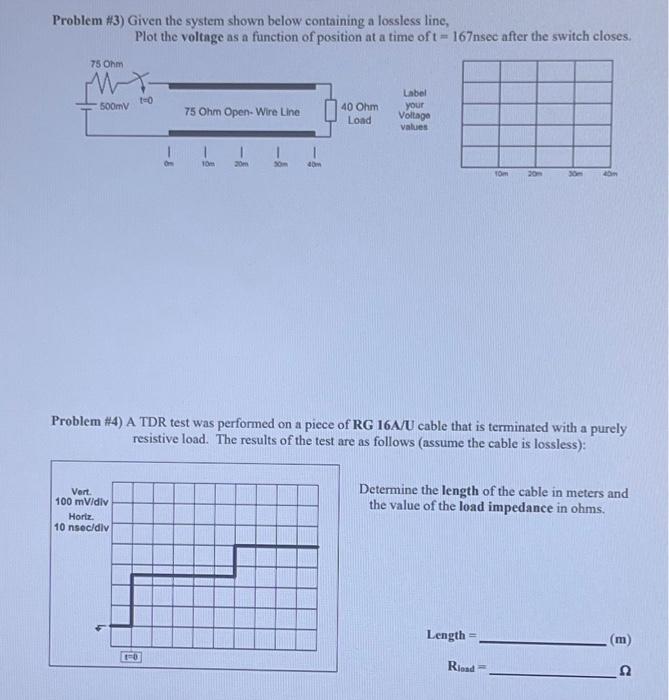 Solved Problem \#3) Given the system shown below containing | Chegg.com
