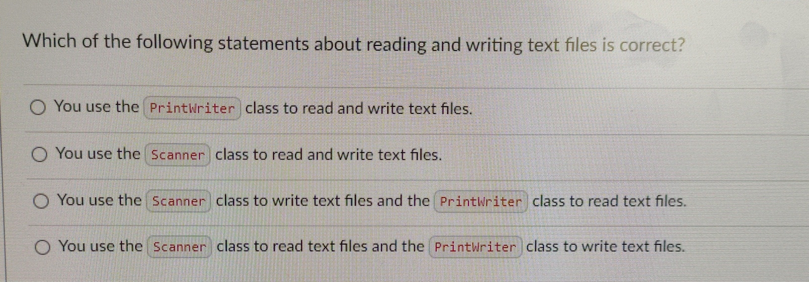 Solved Which of the following statements about reading and | Chegg.com